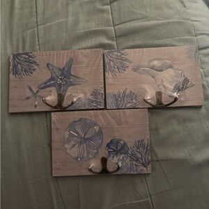 Nautical Wall Hook Set 4.5” x 6.5”